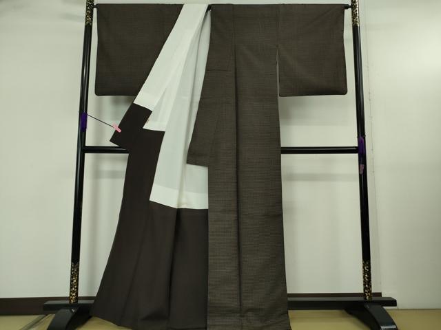 平和屋本店●極上 国指定重要無形文化財 本場久米島紬 手織 ますいわ屋扱い 逸品 DZAB5235kh6