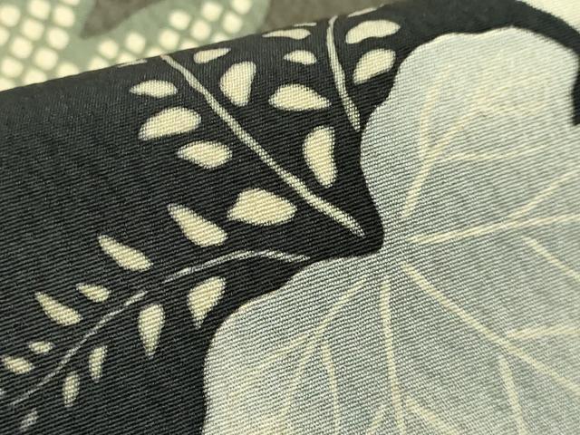 平和屋着物●極上 摺型友禅 京都 多ち花 九寸名古屋帯 誰が袖花文 逸品 DZAB5325kh6
