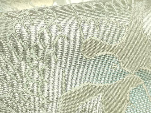 平和屋本店●極上 龍村美術織物 たつむら 六通柄袋帯 花鳥苑遊錦 金銀糸 逸品 DZAB5342kh6