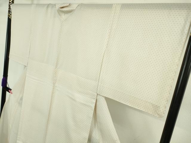 平和屋本店*極上 夏物 本場大島紬 夏白大島 手織 工房桝屋儀兵衛 奄美大島織物謹製 ますいわ屋 証紙付き ロング丈 逸品 未使用DZAB5356kh6