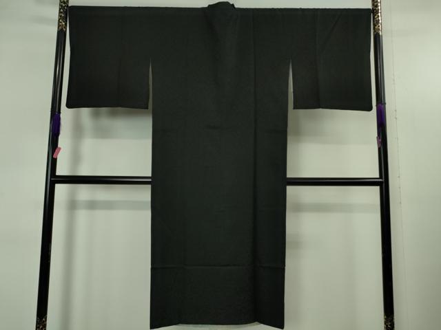 平和屋着物∞極上 道行コート ロング丈 リバーシブル 花鳥唐草地紋 暈し染め 逸品 DZAB5365kh6