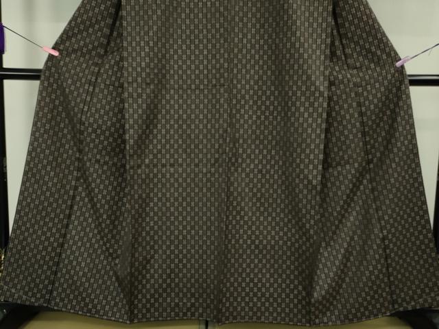 平和屋着物●極上 本場大島紬 7マルキ 間道 逸品 未使用 DZAB5368kh6