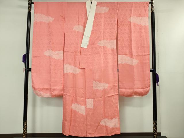 平和屋本店●極上 振袖・長襦袢(無双仕立て)セット 駒刺繍 更紗花文 金彩 逸品 DZAB5451kh6