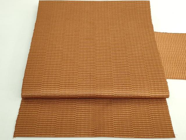 平和屋着物●極上 本場黄八丈 紬 八寸名古屋帯 逸品 DZAB5542kh6