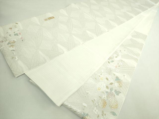 平和屋本店*極上 夏物 金彩友禅 卓越技能者・名工・和田光正 太鼓柄袋帯 舞花文 金銀彩 逸品 DZAB5551kh6