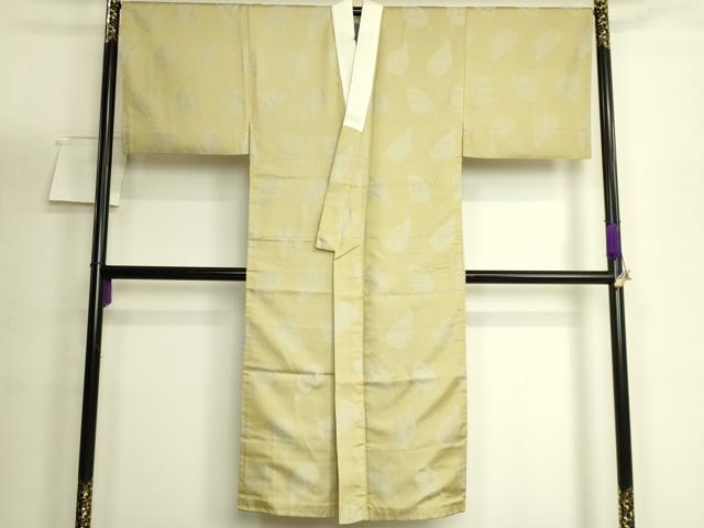 平和屋着物●極上 男性 長襦袢 袷 翁 面 逸品 DZAB5797kh6