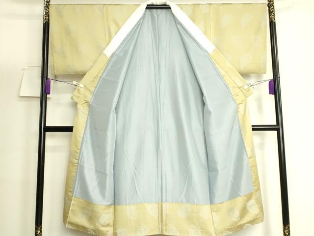 平和屋着物●極上 男性 長襦袢 袷 翁 面 逸品 DZAB5797kh6