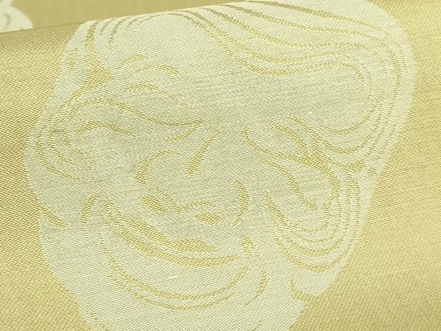 平和屋着物●極上 男性 長襦袢 袷 翁 面 逸品 DZAB5797kh6