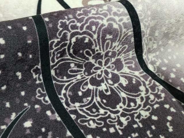 平和屋本店●極上 訪問着 刺繍 舞花文 暈し染め やまと金ラベル 逸品 未使用 DZAB5859kh6