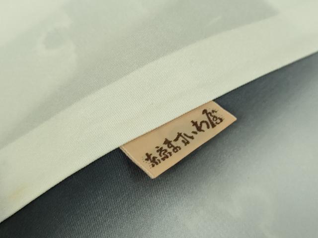 平和屋本店●極上 本場大島紬 白大島紬 桑原織物 二代目 桑原啓之介 7マルキ 白絣 神鏡 ますいわ屋扱い 証紙付き 逸品 未使用 DZAB5883kh6