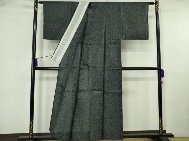 平和屋本店*極上 夏物 重要無形文化財 本場宮古上布 吉祥文 苧麻 逸品 未使用 DZAB5935kh6
