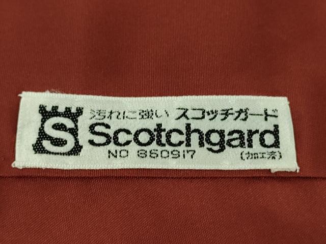 平和屋本店●極上 本場黄八丈 まるまなこ 紬 格子 逸品 DZAB6066kh6