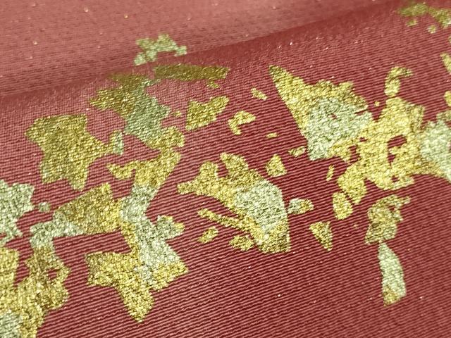平和屋本店●希少 皇室献上作家 北出与三郎 振袖 乱菊 暈し染め 金彩 金通し地 逸品 DZAB6171kh6