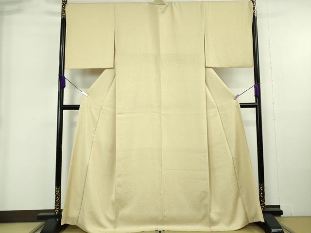 平和屋着物●極上 洗える最高級着物 <英>はなぶさ謹製 色無地 蒸栗色 逸品 DZAB6193kh6