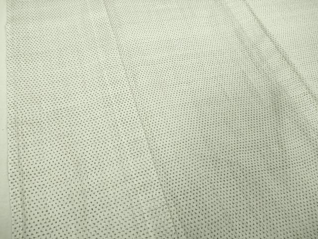 平和屋本店*極上 夏物 古代越後上布 蚊絣 芋麻 逸品 未使用 DZAB6197kh6