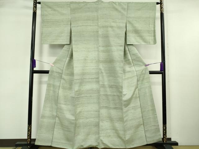 平和屋着物●極上 伝統工芸士 白川貞夫 野蚕糸 黄金の繭 紬 白新染織謹製 高島屋扱い 証紙付き 逸品 DZAB6305kh6