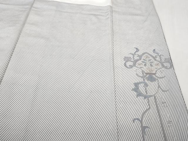 平和屋本店●極上 銀座もとじ 中国三大刺繍 スワトウ刺繍 翠山刺繍 総刺繍 訪問着 洋花文 暈し染め たとう紙付き 逸品 DZAB6378kh6