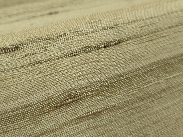 平和屋着物●極上 インド・アッサム 野蚕糸 手織 ムガシルク 逸品 DZAB6396kh6