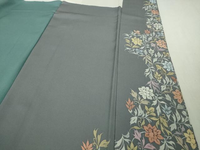 平和屋本店●極上 創業460年・千總 訪問着 花唐草文 高島屋扱い 逸品 DZAB6552kh6