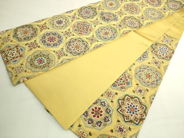平和屋本店●極上 中国三大刺繍 相良刺繍 袋帯 正倉院花文 金糸 逸品 DZAB6634kh6