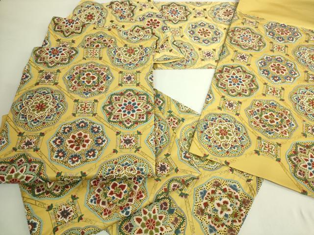 平和屋本店●極上 中国三大刺繍 相良刺繍 袋帯 正倉院花文 金糸 逸品 DZAB6634kh6