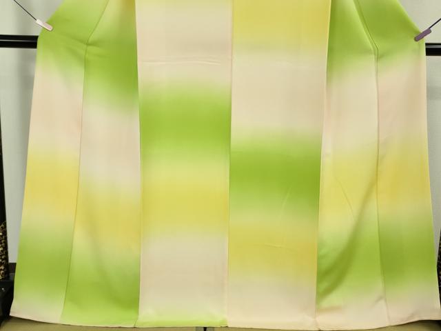 平和屋本店●極上 銀座もとじ 小紋 暈し染め たとう紙付き 逸品 DZAB6764kh6