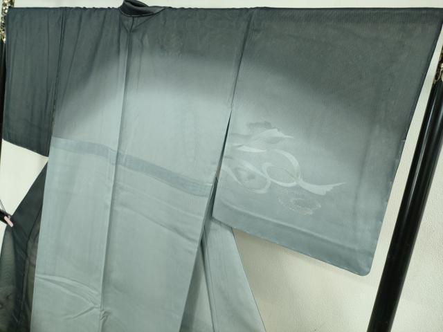 平和屋本店●極上 訪問着 無双 紗袷 紗×絽 作家物 風神雷神 螺鈿 暈し染め 金彩 逸品 未使用 DZAB6800kh6
