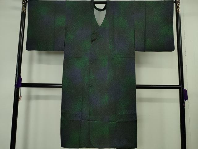 平和屋着物∞極上 道行コート ロング丈 暈し染め 金通し地 高島屋扱い 逸品 DZAB6802kh6