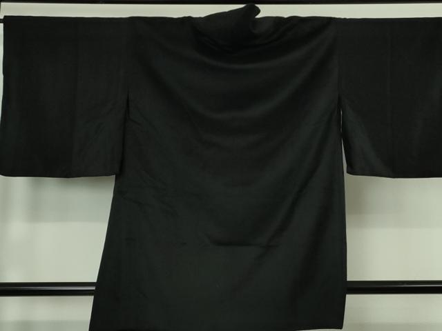 平和屋本店∞極上 和装コート カシミヤ100% 黒地 逸品 DZAB6811kh6