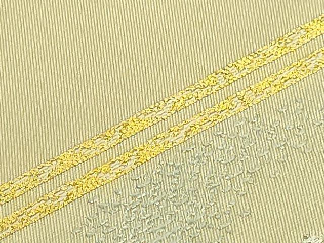 平和屋本店●極上 龍村美術織物 たつむら 九寸名古屋帯 煌彩 金銀糸 逸品 DZAB6907kh6