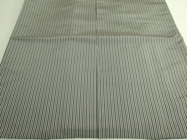 平和屋本店●極上 男性 人間国宝 甲田綏郎 精好仙台平 馬乗り袴 縞 逸品 未使用 DZAB6930kh6