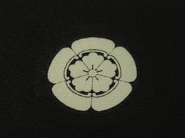 平和屋本店●極上 国際的伝統工芸作家 十二代・藤林徳扇 苑寿 黒留袖 駒刺繍 苑寿 若松葉 金銀糸 逸品 DZAB6997kh6