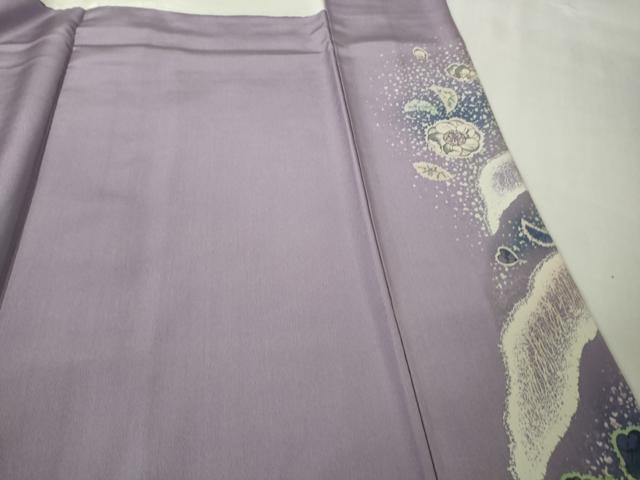 平和屋本店●極上 吉乃一廉 幻の辻が花 振袖 暈し染め 銀通し地 逸品 DZAB7025kh6