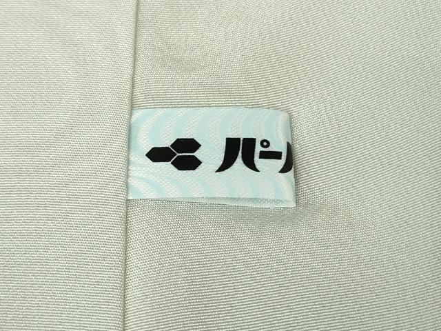 平和屋本店●極上 中国三大刺繍 スワトウ刺繍 汕頭刺繍 総刺繍 訪問着 風景花文 白緑色地 金糸 反端付き 逸品 未使用 DZAB7041kh6