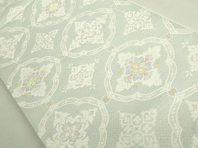 平和屋着物*極上 夏物 六通柄袋帯 唐織 正倉院花文 金銀糸 逸品 DZAB7137kh6
