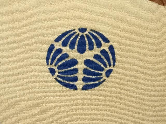 平和屋本店●極上 アンティーク 大正ロマン 振袖・長襦袢(袷・半衿刺繍)セット 駒刺繍 檜扇宝尽くし楽器文 金彩 逸品 DZAB7152kh6