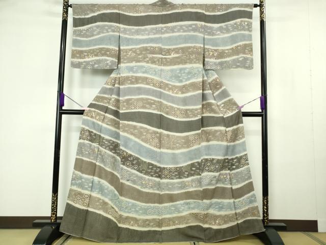 平和屋本店●極上 中国三大刺繍 スワトウ刺繍 汕頭刺繍 総刺繍 訪問着 松竹梅 金糸 さが美扱い 逸品 DZAB7157kh6