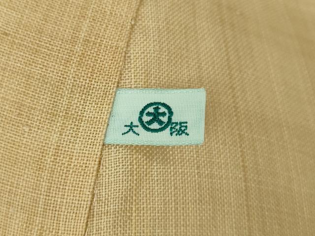 平和屋本店*極上 夏物 男性 芭蕉布 手積み芭蕉糸100% 大丸扱い 逸品 未使用 DZAB7199kh6