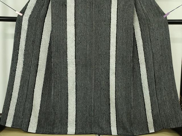 平和屋本店●極上 本疋田絞り 小紋 間道 黒地 鈴乃屋扱い 逸品 DZAB7226kh6