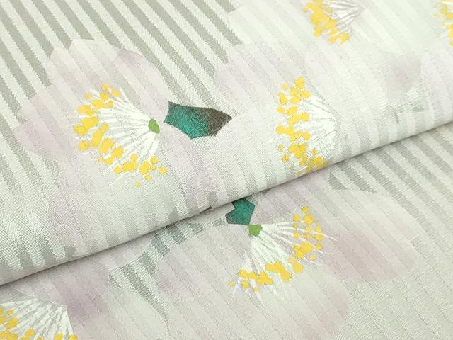 平和屋着物●極上 太鼓柄袋帯 手描き 枝垂れ桜 逸品 DZAB7274kh6