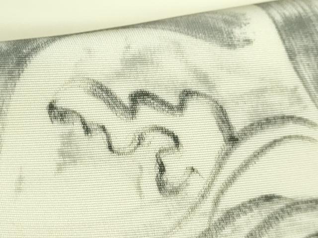 平和屋着物●極上 塩瀬 九寸名古屋帯 手描き 龍 逸品 DZAB7310kh6