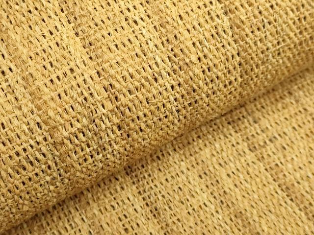 平和屋本店*極上 夏物 八寸名古屋帯 科布 逸品 未使用 DZAB7328kh6