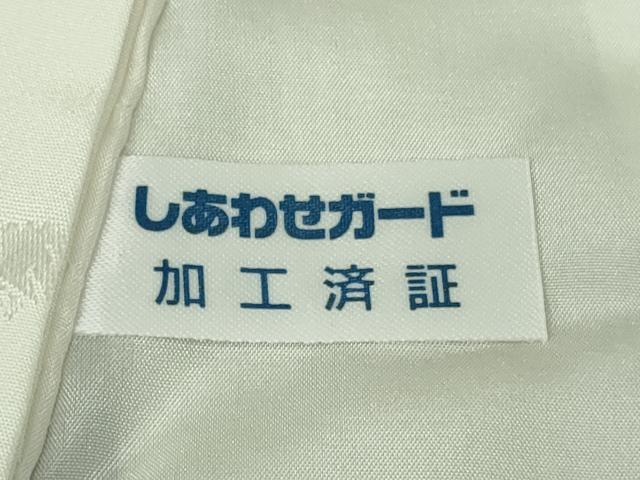 平和屋本店●極上 黒留袖・長襦袢(袷)セット 総刺繍 草花文 金糸 逸品 DZAB7428kh6