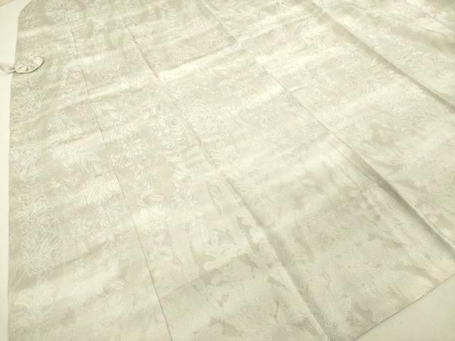 平和屋着物∞極上 道中着 スリーシーズン 春夏秋 塵除け ロング丈 京友禅×草木染紋紗 反端付き HANAGOROMO 逸品 DZAB7510kh6