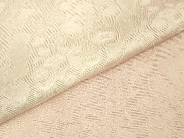 平和屋着物∞極上 道中着 スリーシーズン 春夏秋 塵除け ロング丈 紗 草花地紋 暈し染め 反端付き 逸品 DZAB7525kh6