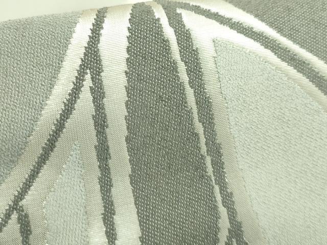 平和屋本店●極上 世界的人形師 辻村寿三郎 ジュサブロー 六通柄袋帯 百合 京呉館 銀糸 逸品 DZAB7542kh6