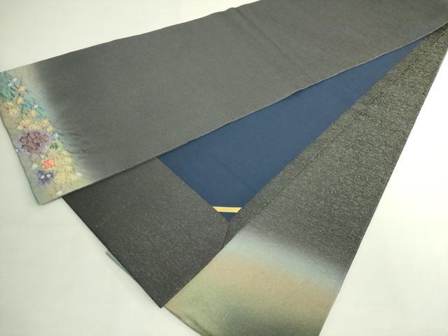 平和屋着物●極上 久保田一竹 幻の辻が花 太鼓柄袋帯 金通し地 逸品 DZAB7562kh6