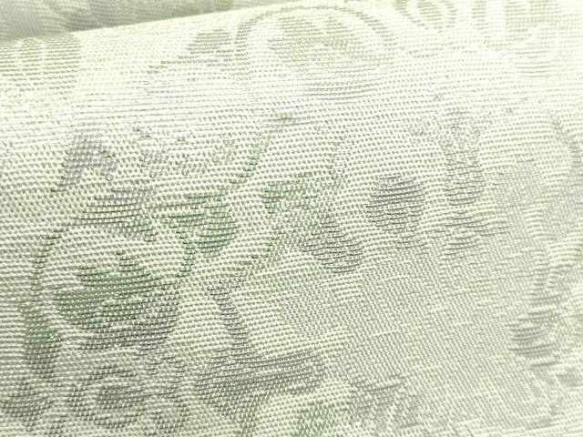 平和屋本店*極上 夏物 本場筑前博多織 匠工芸 全通柄袋帯 正倉院花唐草 金銀糸 逸品 DZAB7584kh6