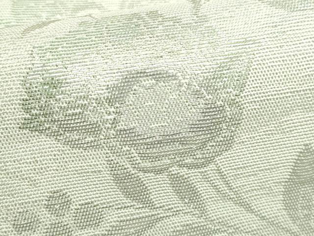 平和屋本店*極上 夏物 本場筑前博多織 匠工芸 全通柄袋帯 正倉院花唐草 金銀糸 逸品 DZAB7584kh6