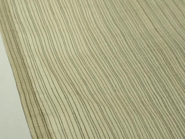 平和屋本店*極上 夏物 石川県指定無形文化財 能登上布 本麻手織上布 山崎麻織物 山崎仁一 ほていや扱い 証紙付 逸品 未使用DZAB7602kh6